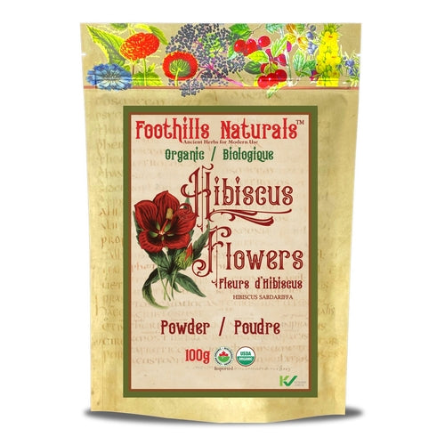 Hibiscus Powder Organic -  No Additives